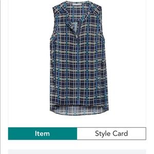 NWT XL Stitch Fix Daniel Rainn tank top w/navy base tank incl